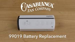 ceiling fan remote battery replacement