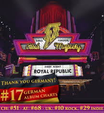 Royal Republic New Album Club Majesty Enters Charts In