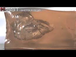 Hornady Sst Shotgun Slug Gelatin Test Youtube