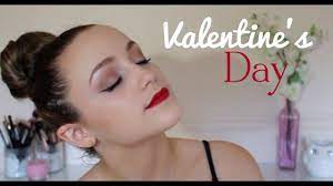 y valentine s day makeup tutorial