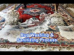 rug cleaning dirty antique persian