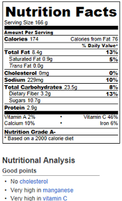 baked oatmeal calories and nutrition facts