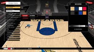 The washington wizards have a pretty cool way of honoring their most loyal fans. Nba 2k16 2003 Washington Wizards Court Youtube