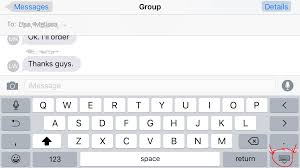 Just create a new note in the notes app, copy and paste the texts to the note, then lock it. How Can I Hide The Onscreen Keyboard In The Ios Messaging App Ask Different