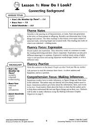 Connecting Reading Nonfiction Fluency Comprehension Grades 7 8