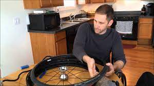 how to repair a flat wheelchair tire