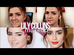 lily collins makeup tutorial you
