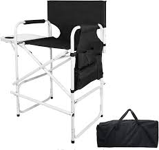 tall director chair foldable portable