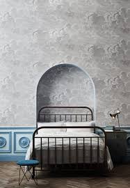 grey bedroom wallpaper ideas 11