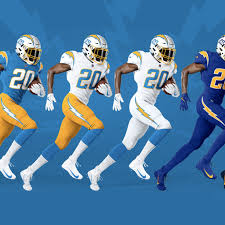 Opens in a new window; Chargers News Home Run Re Design Only Solidified By Rams Uniform Reveal Bolts From The Blue