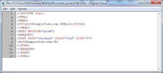 html12 write html code to create a web