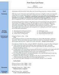 Sample Resume Accounting Wikirian Com