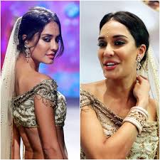 lisa haydon turns new age bride for