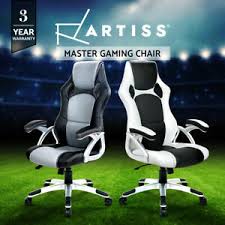 Check out our gaming chair selection for the very best in unique or custom, handmade pieces from our furniture shops. Artiss Gaming Chair Office Chair Executive Computer Chairs Seating Racing Black Ebay