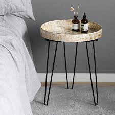 Shell Round Side Table 2 Styles