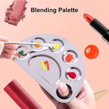 paint palette tray makeup mixing plate set