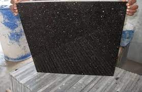polished big slab black galaxy tiles