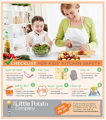 Keep your family healthy with proper kitchen hygiene, with safe food preparation and kitchen cleaning tips from dettol. Checklist For Kids Kitchen Safety The Little Potato Company