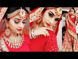 indian bridal makeup transformation