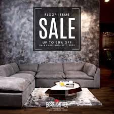 best custom leather sofa deal in