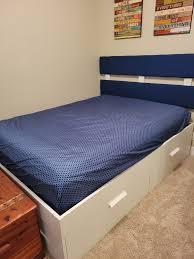Ikea Queen Bed Frame With Drawers And