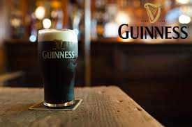 Guinness Pint Foaming Irish Beer Bar
