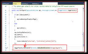 asp net core logging to file how does