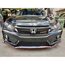 Honda civic type r 2021 is a 5 seater hatchback available at a price of rm 330,002 in the malaysia. Honda Civic Fc Typer Type R Type R Bodykit Body Kit Front Rear Bumper Grill Grille Spoiler 2016 2017 2018 2019 2020 2021 Shopee Malaysia