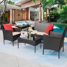 Wicker Outdoor Patio Furniture Sets