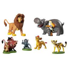 lion king the 6 piece plastic figurine