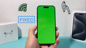 how to fix green screen on iphone you