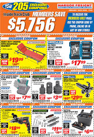 Subscribe to the newsletter to get the digital coupons and discounts on all the tools you need. Harbor Freight Inside Track Club Coupons February 2020