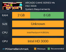 arcade game series ms pac man system