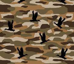 Duck Camo Fabric Fabric Birds