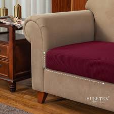 Subrtex Stretch Cushion Covers Couch