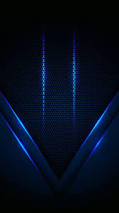 pantalla neon blue lineas metal