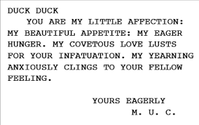 Alphabet which letter order is not classical. M U C Love Letter Generator Elmcip