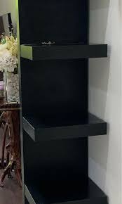 Ikea Lack Wall Shelf Unit Black