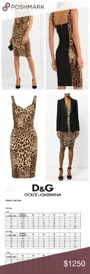 Dolce Gabbana Leopard Dress Stunning Leopard Print Panel