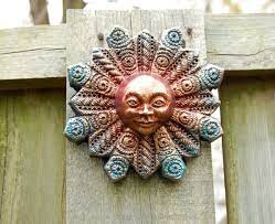 Celestial Decor Garden Sculpture Sun