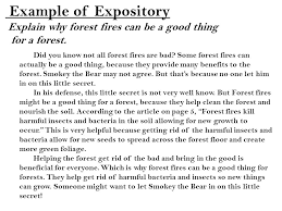 Exposition can be seen in music, films, television shows, plays, and written text. Expository Writing What Is Expository Writing Writing Used To Explain Describe Give Information The Creator Of An Expository Text Cannot Assume Ppt Download