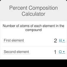 Percent Composition Calculator