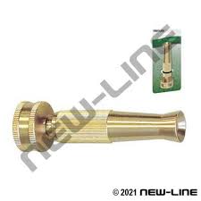 brass twist garden hose thread nozzle