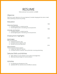 Download Resume Free Resume Format Free Download Resume Normal