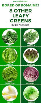 bored of romaine 8 other leafy greens