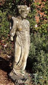 Vintage Garden Statue Stone Statues