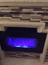 Electric Fireplace Wall Mounted Led