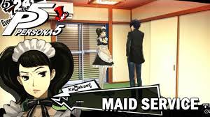 Persona 5 Calling Maid Service - YouTube
