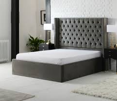 upholstered ottoman bed