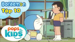 Tuyển Tập Hoạt Hình Doraemon Tiếng Việt Tập 10 - Thang Máy Vệ Tinh, Tắm  Biển Ngoài Vũ Trụ